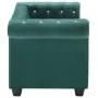 Sofá chesterfield de 2 plazas de terciopelo 146x75x72 cm verde de , Sofás - Ref: Foro24-247149, Precio: 427,17 €, Descuento: %