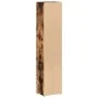 Estantería para CD 2 uds madera roble ahumado 21x16x93,5 cm by , CD and DVD storage - Ref: Foro24-815318, Price: 51,24 €, Dis...