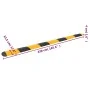 Badén de velocidad caucho amarillo y negro 420x32,5x4 cm de , Señales de carretera y tráfico - Ref: Foro24-3157048, Precio: 2...