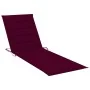 Tumbona doble y cojines madera pino impregnada rojo tinto by , Loungers - Ref: Foro24-3065993, Price: 273,16 €, Discount: %