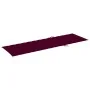 Tumbona doble y cojines madera pino impregnada rojo tinto by , Loungers - Ref: Foro24-3065993, Price: 273,16 €, Discount: %