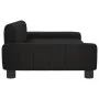 Sofá para niños de cuero sintético negro 90x53x30 cm de , Mobiliario para bebés y niños pequeños - Ref: Foro24-3196263, Preci...