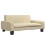 Sofá para niños de tela crema 70x45x30 cm de , Mobiliario para bebés y niños pequeños - Ref: Foro24-3196268, Precio: 76,53 €,...
