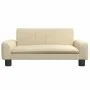 Sofá para niños de tela crema 70x45x30 cm de , Mobiliario para bebés y niños pequeños - Ref: Foro24-3196268, Precio: 76,53 €,...