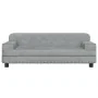 Sofá para niños de terciopelo gris claro 90x53x30 cm de , Mobiliario para bebés y niños pequeños - Ref: Foro24-3196280, Preci...