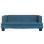 Sofá para niños de terciopelo azul 80x45x30 cm de , Mobiliario para bebés y niños pequeños - Ref: Foro24-3196305, Precio: 67,...