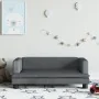 Sofá para niños de terciopelo gris oscuro 80x45x30 cm de , Mobiliario para bebés y niños pequeños - Ref: Foro24-3196307, Prec...
