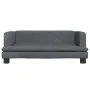 Sofá para niños de terciopelo gris oscuro 80x45x30 cm de , Mobiliario para bebés y niños pequeños - Ref: Foro24-3196307, Prec...