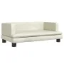 Sofá para niños de terciopelo crema 80x45x30 cm de , Mobiliario para bebés y niños pequeños - Ref: Foro24-3196311, Precio: 68...
