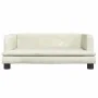 Sofá para niños de terciopelo crema 80x45x30 cm de , Mobiliario para bebés y niños pequeños - Ref: Foro24-3196311, Precio: 68...