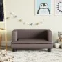 Sofá para niños de cuero sintético marrón 60x40x30 cm de , Mobiliario para bebés y niños pequeños - Ref: Foro24-3196326, Prec...