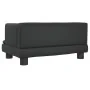 Sofá para niños de cuero sintético negro 60x40x30 cm de , Mobiliario para bebés y niños pequeños - Ref: Foro24-3196324, Preci...