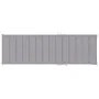 Tumbona doble y cojines grises madera de pino impregnada by , Loungers - Ref: Foro24-3065880, Price: 211,27 €, Discount: %