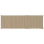 Tumbona doble y cojines beige madera pino impregnada by , Loungers - Ref: Foro24-3065882, Price: 216,18 €, Discount: %