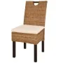 Sillas de comedor 2 unidades ratán kubu madera de mango de , Sillas de comedor - Ref: Foro24-243639, Precio: 211,25 €, Descue...