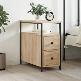 Mesita de noche madera de ingeniería roble Sonoma 30x60x60 cm von , Nachttische - Ref: Foro24-826065, Preis: 74,89 €, Rabatt: %