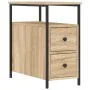 Mesita de noche madera de ingeniería roble Sonoma 30x60x60 cm by , Nightstands - Ref: Foro24-826065, Price: 74,89 €, Discount: %