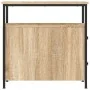 Mesita de noche madera de ingeniería roble Sonoma 30x60x60 cm by , Nightstands - Ref: Foro24-826065, Price: 74,89 €, Discount: %