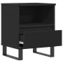 Mesitas de noche 2 uds madera de ingeniería negro 40x35x50 cm de , Mesitas de noche - Ref: Foro24-830639, Precio: 86,29 €, De...