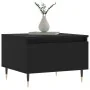 Mesa de centro madera de ingeniería negro 50x46x35 cm by , Coffee table - Ref: Foro24-830846, Price: 43,69 €, Discount: %
