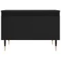 Mesa de centro madera de ingeniería negro 50x46x35 cm by , Coffee table - Ref: Foro24-830846, Price: 43,69 €, Discount: %