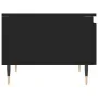 Mesa de centro madera de ingeniería negro 50x46x35 cm by , Coffee table - Ref: Foro24-830846, Price: 43,69 €, Discount: %