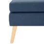 Reposapiés de tela azul by , Ottomans - Ref: Foro24-288737, Price: 86,59 €, Discount: %