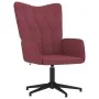 Sillón de relax de tela color rojo tinto de , Sillones - Ref: Foro24-327575, Precio: 99,60 €, Descuento: %