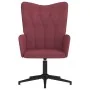 Sillón de relax de tela color rojo tinto de , Sillones - Ref: Foro24-327575, Precio: 99,60 €, Descuento: %