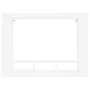 Mueble para TV madera de ingeniería blanco 152x22x113 cm de , Muebles TV - Ref: Foro24-833722, Precio: 98,48 €, Descuento: %