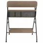 Mesa cambiadora hierro gris taupe de , Cambiadores para bebés - Ref: Foro24-10267, Precio: 93,39 €, Descuento: %