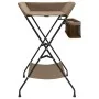 Mesa cambiadora hierro gris taupe de , Cambiadores para bebés - Ref: Foro24-10267, Precio: 93,39 €, Descuento: %