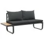 Juego de sofás de esquina 2 piezas con cojines aluminio WPC by , Outdoor sofas - Ref: Foro24-44704, Price: 461,11 €, Discount: %
