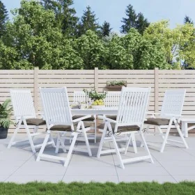 Cojines de silla de jardín 6 uds tela Oxford taupé 40x40x7 cm de , Cojines para sillas y sofás - Ref: Foro24-314886, Precio: ...
