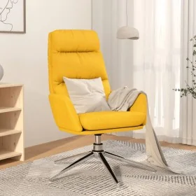 Sillón de relax de tela amarillo mostaza de , Sillones - Ref: Foro24-341137, Precio: 119,12 €, Descuento: %