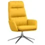 Sillón de relax de tela amarillo mostaza de , Sillones - Ref: Foro24-341137, Precio: 119,12 €, Descuento: %