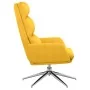 Sillón de relax de tela amarillo mostaza de , Sillones - Ref: Foro24-341137, Precio: 119,12 €, Descuento: %