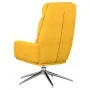 Sillón de relax de tela amarillo mostaza de , Sillones - Ref: Foro24-341137, Precio: 119,12 €, Descuento: %