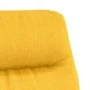 Sillón de relax de tela amarillo mostaza de , Sillones - Ref: Foro24-341137, Precio: 119,12 €, Descuento: %