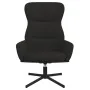 Sillón de relax de terciopelo negro de , Sillones - Ref: Foro24-341114, Precio: 112,14 €, Descuento: %