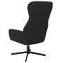Sillón de relax de terciopelo negro de , Sillones - Ref: Foro24-341114, Precio: 112,14 €, Descuento: %