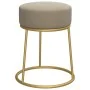 Hocker redondo gris oscuro terciopelo by , Folding stools and chairs - Ref: Foro24-340256, Price: 43,68 €, Discount: %