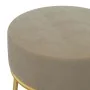 Hocker redondo gris oscuro terciopelo by , Folding stools and chairs - Ref: Foro24-340256, Price: 43,68 €, Discount: %