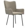 Sillas de comedor 2 unidades terciopelo gris claro de , Sillas de comedor - Ref: Foro24-344886, Precio: 109,72 €, Descuento: %