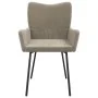 Sillas de comedor 2 unidades terciopelo gris claro de , Sillas de comedor - Ref: Foro24-344886, Precio: 109,72 €, Descuento: %