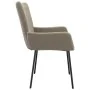 Sillas de comedor 2 unidades terciopelo gris claro de , Sillas de comedor - Ref: Foro24-344886, Precio: 109,72 €, Descuento: %