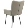 Sillas de comedor 2 unidades terciopelo gris claro de , Sillas de comedor - Ref: Foro24-344886, Precio: 109,72 €, Descuento: %