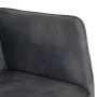 Mecedora con taburete cuero auténtico gris de , Mecedoras - Ref: Foro24-339697, Precio: 138,93 €, Descuento: %