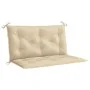 Cojín de banco de jardín tela Oxford beige 100x(50+50)x7 cm de , Cojines para sillas y sofás - Ref: Foro24-314995, Precio: 34...