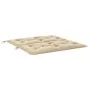 Cojín de banco de jardín tela Oxford beige 100x(50+50)x7 cm de , Cojines para sillas y sofás - Ref: Foro24-314995, Precio: 34...